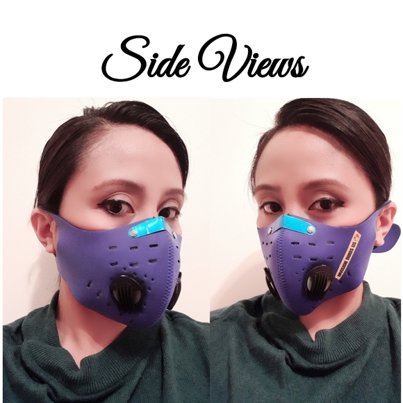 1Set Dual Breathing Valve Neoprene Face mask Vents - Picture 3 of 12